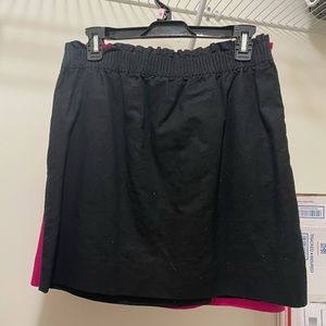Black j crew skirt